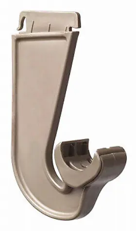 Cd-0123-hook-cn Knape & Vogt Mfg Co Closet Rod Pole Hook Champagne Nickel