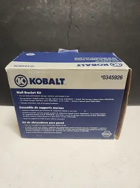 0345926 Kobalt #0345926 Wall Bracket Kit For Garage Cabinets - Drawers Tool Base