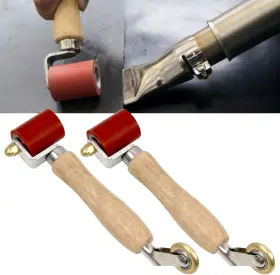 Kobsainf 313086552579 Seam Roller 40mm Silicone Roller/6mm Brass Detail Penny Smoothing Co