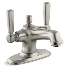 K-10579-4-bn Kohler 10579-4-bn Bancroft Monoblock Lavatory Faucet Vibrant Brushed Nickel