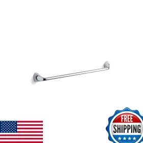 B004pujtx0 Kohler 37051-cp Alteo Bathroom Towel Bar 24 Inch Installation Tools Included