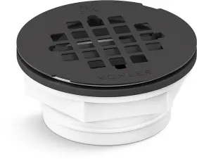 K-22676-bl Kohler Round Pvc Shower Receptor Drain