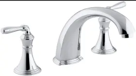 K-t398-4-cp Kohler Devonshire 2-handle Deck And Rim-mount Roman Tub Faucet