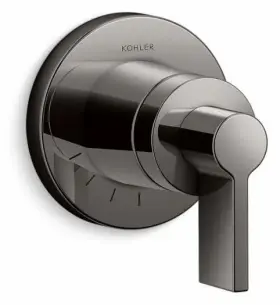 T78025-4-tt Kohler Components Volume Control Valve Trim - Vibrant Titanium