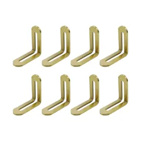 Ku1599 Kumgrot 8pcs Adjustable L Bracket Stainless Steels Shape Corner Brace Sha
