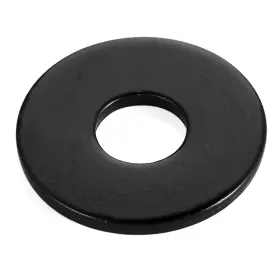 Pdjb-14-50 Kvohlum 50pcs 1/4 Inch Stainless Steel Flat Washers Black 18-8 304 Bolts Screws 7/10 Od