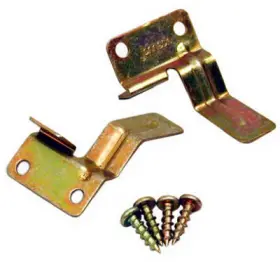 1808-ppk1 L E Johnson Bi-fold Door Aligner Universal 1-1/4 X 2- Inch 1808 Ppk1