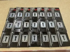 L.j. Smith 085897262830 Keylock Newel Post Fastener Fully Concealable Lot Of 21 - #6283