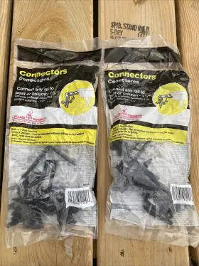 Nd125 L Building Products 2 Packages New Railing Connectors 1-1/4 Inch