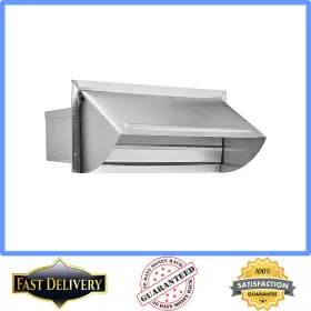 106r Lambro Wall Cap 3.25 In X 10 Durable Aluminum Universal For Ventilation