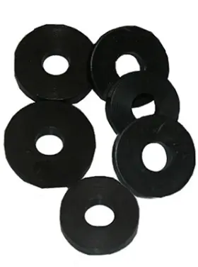 02-1113 Larsen Supply Co. Inc. 6 Pack - Faucet Washer Large Flat 3/8- Inch 6-pk. -02-1113