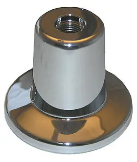 Bottomx2.25 Larsen Supply Co. Inc. 03-1759 Escutcheon Set For Central Brass 9/16- Inch Topx2.75- Bottomx2.25- H