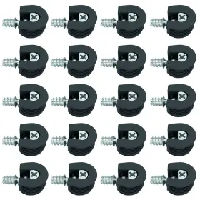 Lw1139b Lasenersm 20 Pieces Thread Cam Lock Shelf Support Pin Cabinet Holde