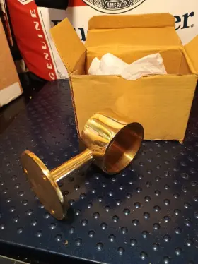 00-342-2 Lavi Industries 2 Inch Polished Brass Flush Center Post Part# By