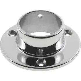 47-510 Lavi Industries 47-510/1h Flange Wall For 1.5 Inch Tubing Polished 316 Stainless Steel