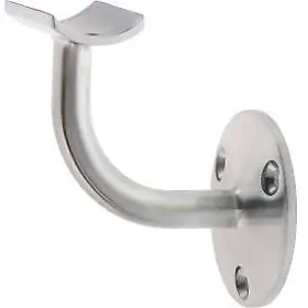 49-301 Lavi Industries 49-301/1h Handrail Bracket For 1.5 Inch Tubing Satin Stainless Steel