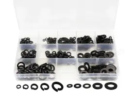 Lby-074 Lby 663274975568 400pcs Washers Set M3 M4 M5 M6 M8 Flat Washer And Spring Lock Ass