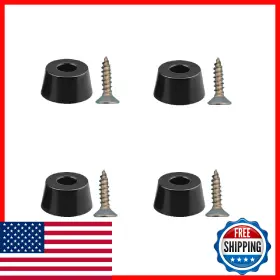 B0f3dcybq4 Lcylfh 4pcs Round Rubber Feet For Speaker Cabinets Guitar Amps Audio Turntables