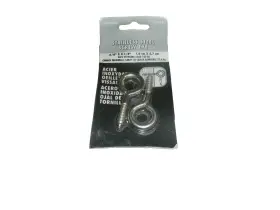 7144 Lehigh Stainless Steel Screw Eye Bolts 1 Pk Of 2 New Sealed 5/8 Inch X 1/4 160lbs