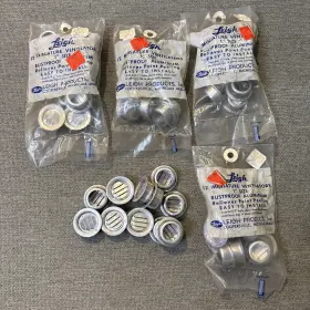 49404 Leigh Lot Of 59 Nos Mini Ventilators 1 Inch Size Part # - 4 Bags 12 11