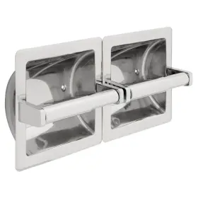 Liberty Hardware 079171977008 Franklin Brass 977 Recessed Twin Paper Holder
