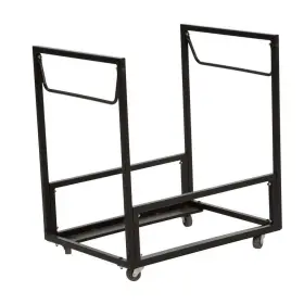 80279 Lifetime 4-wheeled Residential Chair Cart 250-lb Load Capacity Metal In Black