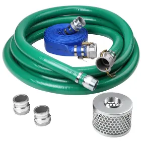 Likeem 774980252956 Discharge Hose Pump Kit Includes 2 Inch X 50ft Blue Pvcbackwash And 20ft Gr