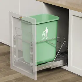 Cxg-0613 Liononly Pull Out Trash Can Under Cabinet Door Mount And Handle Twin-mode Pull-ou