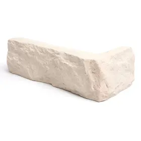 3963 Litestone Faux Stone Siding Fire Resistant Waterproof Yuma Corner Cement Beige