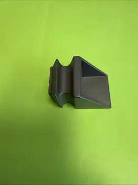 Li-alpsh02 Lj Smith Stair Systems 1/2 Inch Aluminum Pitch Shoe Black Box Of 100