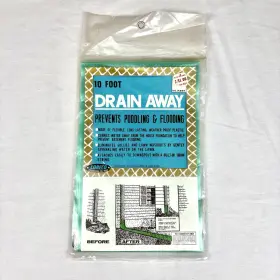 7351 Lobeco Vintage Drain Away - 10 Ft Rain Downspout Extender Gutter Extension