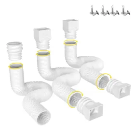 Long Gutter 197644371433 2 Pack 1 Extension Pipe Adapter Rain Downspouts Extensio