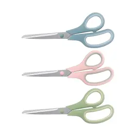 Ly-202411082 Longkey Scissors 8.5 Inch All Purpose Bulk Set Of 3 For Office Hom