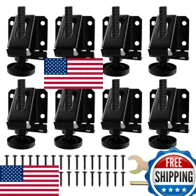 B09mz1zkhl Loschen 8pcs Heavy Duty Adjustable Leveling Feet For Furniture Hex Nuts