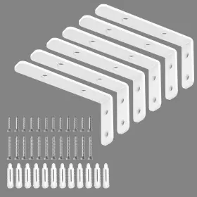 Pl-a29-sb-4-6w Lsk 6pcs L Bracket 4 Inch 2 100 50mm Shelf Support Max Load