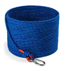 Lsr Loreso Tls-magrp20b Strong Magnet Fishing Rope Carabiner Camping - Heavy Blue