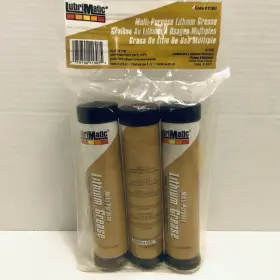 Lubrimatic 079700113075 3 Pack Multi Purpose Lithium Grease Oz Each Tube New Sealed