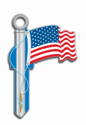 B101s Lucky Line 5 Pack - Sc1 Flag Key Blank -b101s