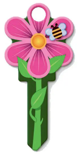 B106s Lucky Line 5 Pack - Key Blank Schlage Sc1 Flower -b106s