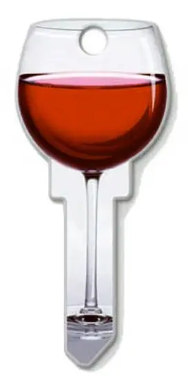 B108s Lucky Line 5 Pack - Key Blank Schlage Sc1 Wine -b108s