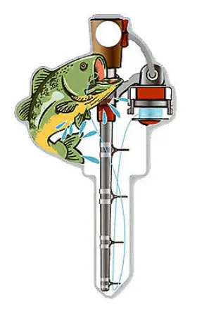B117s Lucky Line 5 Pack - Sc1 Fishing Key Blank -b117s