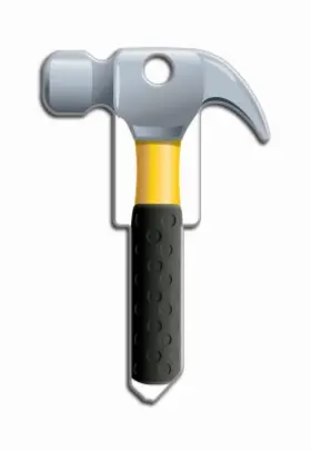 B122k Lucky Line 5 Pack - Kw1 Hammer Key Blank