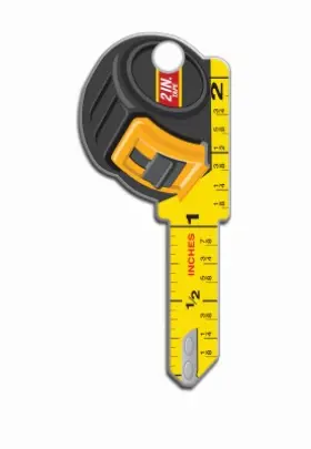 B126k Lucky Line 5 Pack - Kw1 Tape Meas Blank -b126k