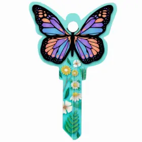 B147s Lucky Line Sc1 Bufferfly Key Blank -