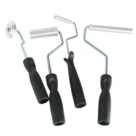 Luckyhigh 617256011614 4pcs Fiberglass Roller Tools Aluminum Alloy Bubble Paddle Laminati