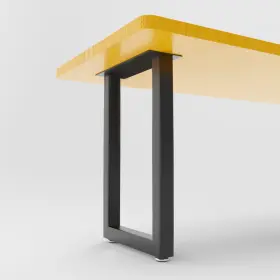 B096f8nhm7 Luffioner Metal Table Legs 28 Inchtable Replacement Heavy Duty Square Tube