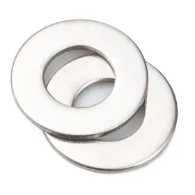 Lupanter Fw-1/4 1/4 Inch Stainless Flat Washers 100 Pack Made Of 18-8 304 Silver