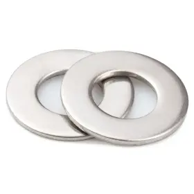 Ta11543 Lupanter 7/16 Inch Stainless Flat Washers 50 Pack Made Of 18-8 Silver
