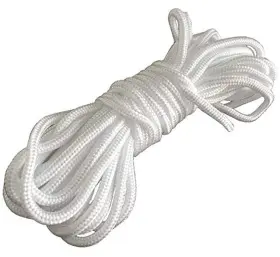 Lybj Junluo 726228087066 4 Less Co 50 Ft Flagpole Rope Braided Nylon 1/4 Inch Halyard Replacement For 20