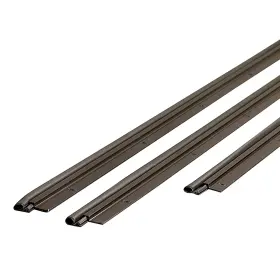 01677 M-d Building Products 36 Inch X 84 Brown Flat-design Aluminum And Vinyl
